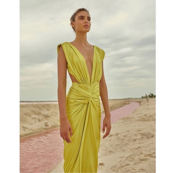Baobab Collection Dresses & Skirts - Baobab Collection Yellow Midi Dress